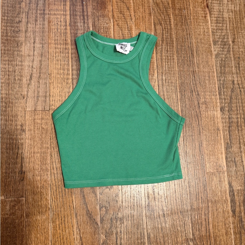 Princess Polly Emerald Crop Top